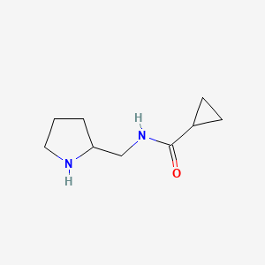 N-(pyrrolidin-2-ylmethyl)cyclopropanecarboxamide