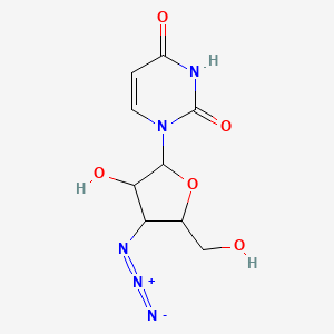 molecular formula C9H11N5O5 B13995833 3'-Azido-3'-deoxyuridine 