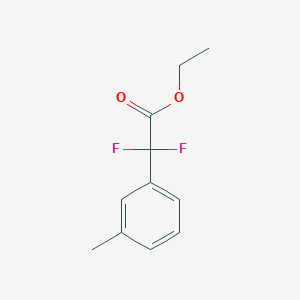 Ethyl difluoro(3-methylphenyl)acetate