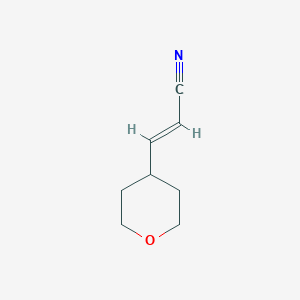 3-(Oxan-4-yl)prop-2-enenitrile