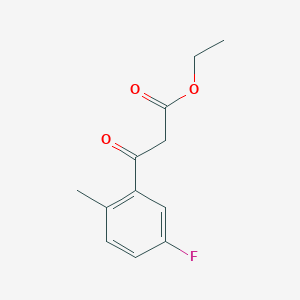Ethyl (3-fluoro-6-methylbenzoyl)acetate