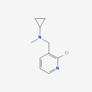 N-[(2-chloropyridin-3-yl)methyl]-N-methylcyclopropanamine