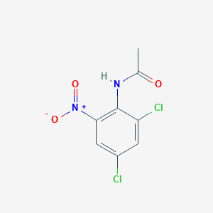 molecular formula C8H6Cl2N2O3 B13995979 n-(2,4-Dichloro-6-nitrophenyl)acetamide CAS No. 65078-75-3