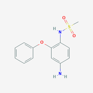 B139960 Methanesulfonamide, N-(4-amino-2-phenoxyphenyl)- CAS No. 51765-60-7