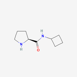 (2S)-N-cyclobutylpyrrolidine-2-carboxamide