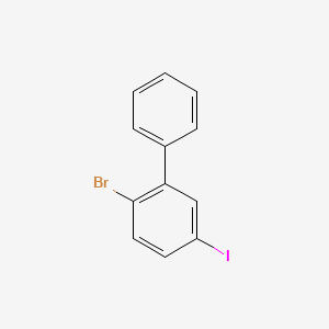 molecular formula C12H8BrI B13996049 2-Bromo-5-iodo-1,1'-biphenyl 