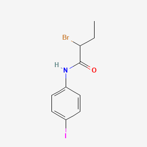 2-Bromo-N-(4-iodophenyl)butanamide
