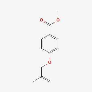 molecular formula C12H14O3 B1399628 Methyl 4-[(2-methylprop-2-en-1-yl)oxy]benzoate CAS No. 68564-46-5