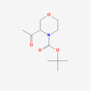 tert-Butyl 3-acetylmorpholine-4-carboxylate