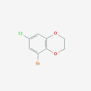 5-Bromo-7-chloro-2,3-dihydro-benzo[1,4]dioxine