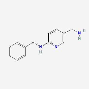 5-(aminomethyl)-N-benzylpyridin-2-amine