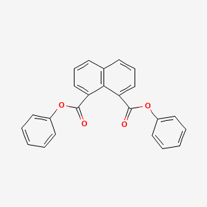 molecular formula C24H16O4 B13996470 Diphenyl naphthalene-1,8-dicarboxylate CAS No. 5449-83-2
