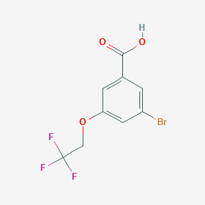 3-Bromo-5-(2,2,2-trifluoroethoxy)-benzoic acid