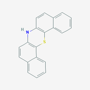 molecular formula C20H13NS B13996567 7H-Dibenzo[c,h]phenothiazine CAS No. 31507-33-2