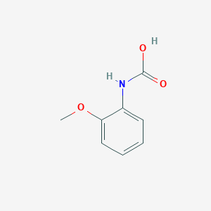 molecular formula C8H9NO3 B13996726 N-(2-Methoxy-phenyl)-carbamic acid CAS No. 36359-19-0