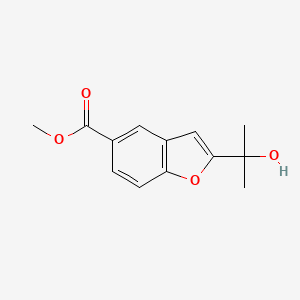Methyl 2-(2-hydroxypropan-2-yl)benzofuran-5-carboxylate