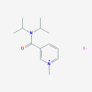 molecular formula C13H21IN2O B13996732 Agn-PC-0nid69 CAS No. 60740-94-5