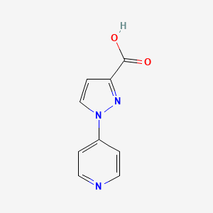 1-(pyridin-4-yl)-1H-pyrazole-3-carboxylic acid