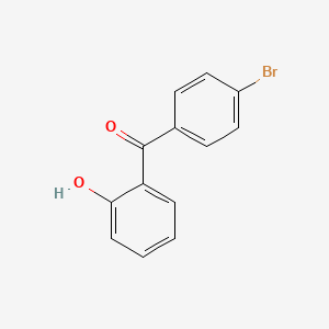 molecular formula C13H9BrO2 B13996942 (4-Bromophenyl)(2-hydroxyphenyl)methanone CAS No. 23473-36-1