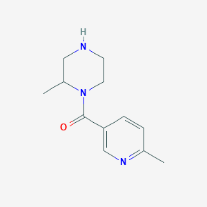 2-Methyl-1-(6-methylpyridine-3-carbonyl)piperazine