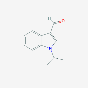 molecular formula C12H13NO B139970 1-Isopropyl-1H-indole-3-carbaldehyde CAS No. 151409-84-6
