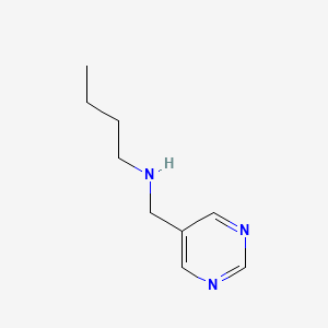 Butyl[(pyrimidin-5-yl)methyl]amine