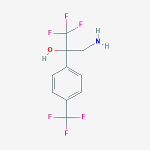 3-Amino-1,1,1-trifluoro-2-[4-(trifluoromethyl)-phenyl]propan-2-ol