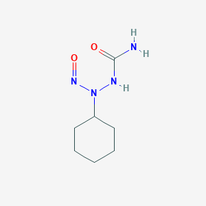 molecular formula C7H14N4O2 B13997195 [Cyclohexyl(nitroso)amino]urea CAS No. 6635-45-6