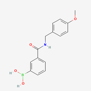 (3-((4-Methoxybenzyl)carbamoyl)phenyl)boronic acid