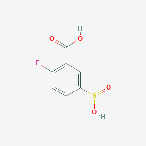 2-Fluoro-5-sulfinobenzoic acid