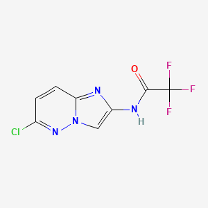 N-{6-chloroimidazo[1,2-b]pyridazin-2-yl}-2,2,2-trifluoroacetamide