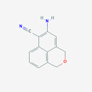 5-Amino-1,3-dihydrobenzo[de]isochromene-6-carbonitrile