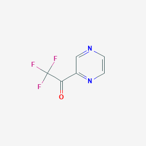 2,2,2-Trifluoro-1-(pyrazin-2-yl)ethanone