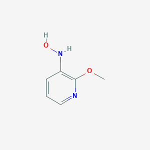 molecular formula C6H8N2O2 B139974 N-(2-methoxypyridin-3-yl)hydroxylamine CAS No. 151068-21-2