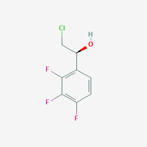 (S)-2-Chloro-1-(2,3,4-trifluorophenyl)ethanol