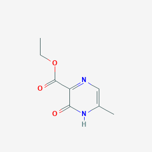 molecular formula C8H10N2O3 B139977 Ethyl 3-hydroxy-5-methylpyrazine-2-carboxylate CAS No. 141872-22-2