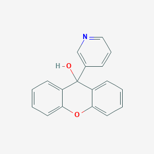 molecular formula C18H13NO2 B13997705 9-(Pyridin-3-yl)-9h-xanthen-9-ol CAS No. 3704-83-4