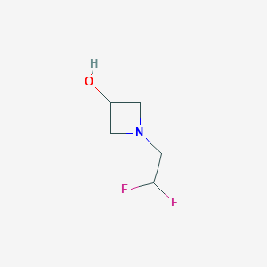 1-(2,2-Difluoroethyl)azetidin-3-ol