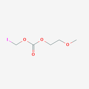 molecular formula C5H9IO4 B13997762 Iodomethyl 2-(methyloxy)ethyl carbonate CAS No. 1206102-15-9