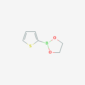 molecular formula C6H7BO2S B13997790 2-(Thiophen-2-yl)-1,3,2-dioxaborolane CAS No. 718641-98-6