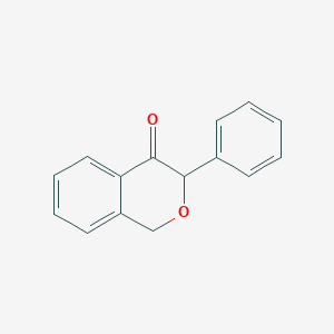 molecular formula C15H12O2 B13997940 3-phenyl-1H-isochromen-4-one CAS No. 32521-36-1