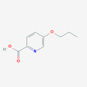 molecular formula C9H11NO3 B13998098 5-Propoxypicolinic acid CAS No. 66933-04-8