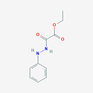 molecular formula C10H12N2O3 B13998146 Ethyl oxo(2-phenylhydrazinyl)acetate CAS No. 35157-75-6
