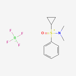 molecular formula C11H16BF4NOS B13998312 CID 21524124 