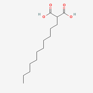 molecular formula C14H26O4 B13998342 Malonic acid, undecyl- CAS No. 4475-27-8
