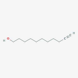 molecular formula C11H20O B139984 10-Undecyn-1-ol CAS No. 2774-84-7