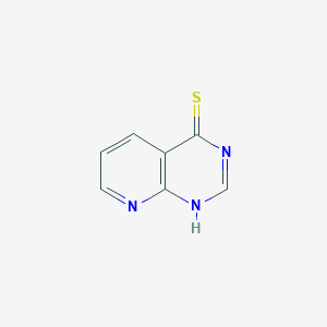 molecular formula C7H5N3S B13998428 4-Mercaptopyrido[2,3-d]pyrimidine CAS No. 78159-02-1