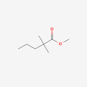molecular formula C8H16O2 B13998624 Methyl 2,2-dimethylpentanoate 