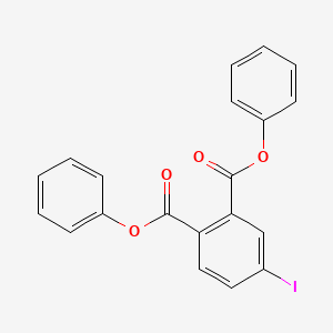 molecular formula C20H13IO4 B13998694 Diphenyl 4-iodobenzene-1,2-dicarboxylate CAS No. 6301-62-8