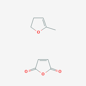 molecular formula C9H10O4 B13998725 furan-2,5-dione;5-methyl-2,3-dihydrofuran CAS No. 31670-87-8